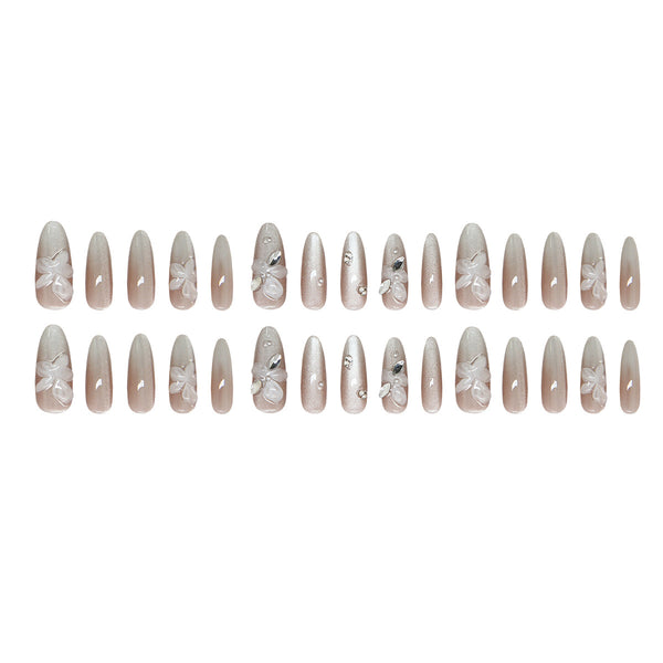 12 Sizes-24 Pcs Press On Nails Z1399