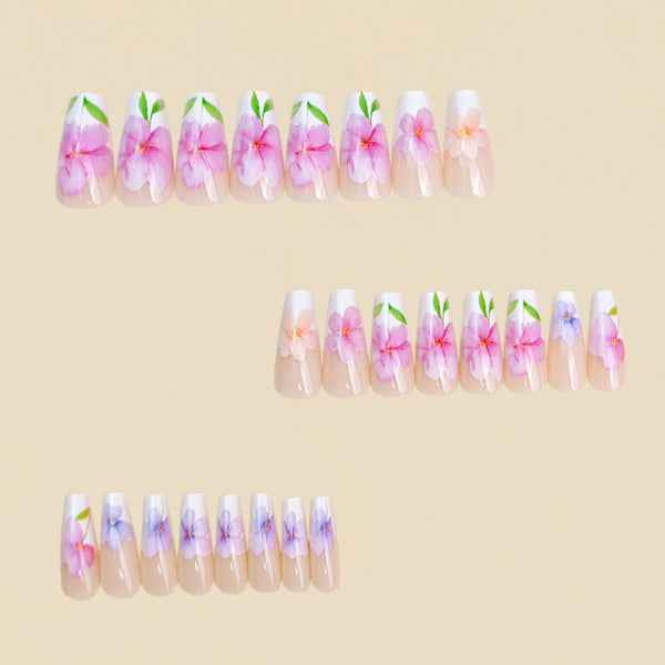 12 Sizes-24 Pcs Press On Nails y2083-24
