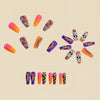 12 Sizes-24 Pcs Press On Nails Y1180