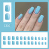 12 Sizes-24 PcsPress On Nails C330