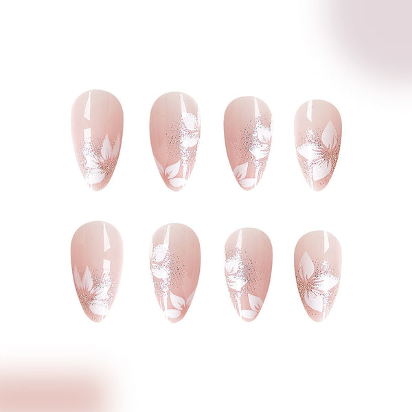 12 Sizes-24 Pcs Press On Nails C632