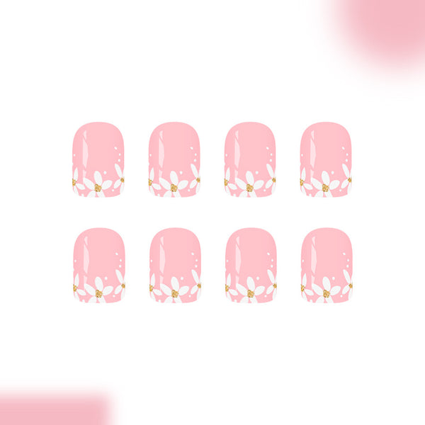 12 Sizes-24 Pcs Press On Nails C1616