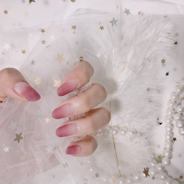 12 Sizes-24 Pcs Press On Nails JP3121