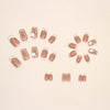 12 Sizes-24 Pcs Press On Nails Z585