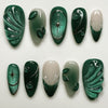 12 Sizes-24 Pcs Press On Nails W1970