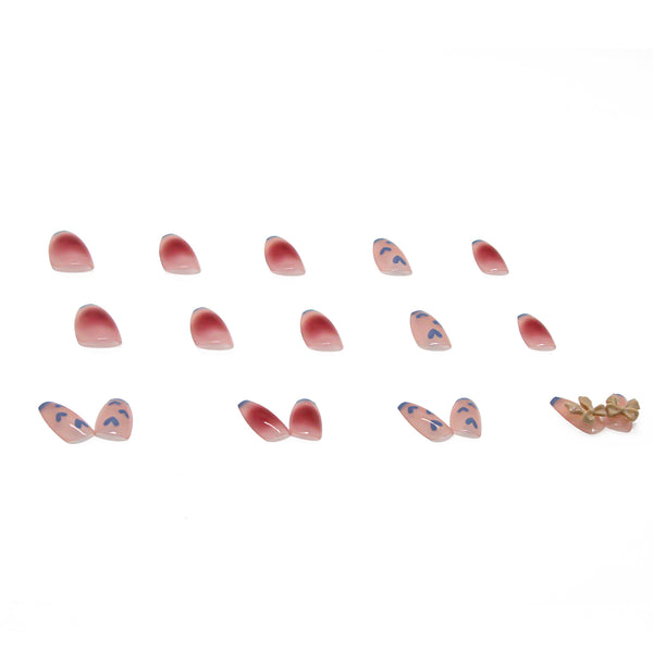 12 Sizes-24 Pcs Press On Nails Z200