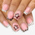 12 Sizes-24 Pcs Press On Nails C1343