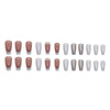 12 Sizes-24 Pcs Press On Nails Z684