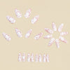 12 Sizes-24 Pcs Press On Nails Y1895