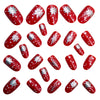 12 Sizes-24 Pcs Press On Nails Y1266