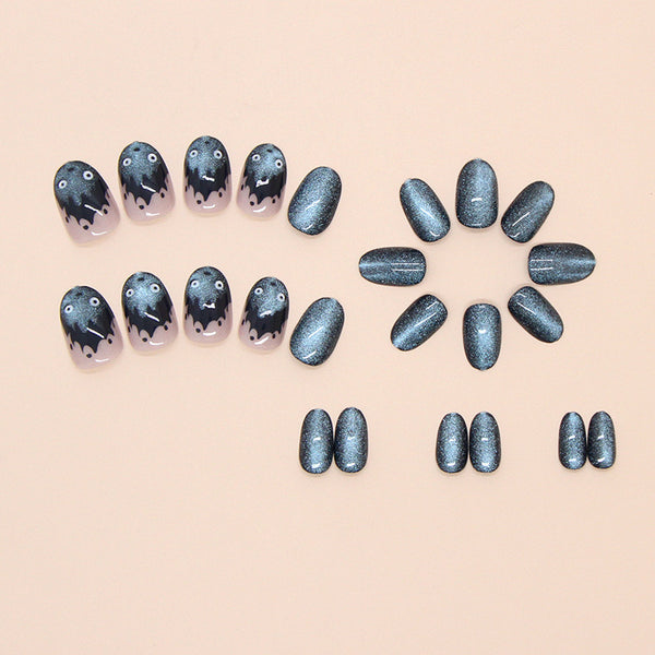 12 Sizes-24 Pcs Press On Nails W1794