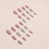 12 Sizes-24 Pcs Press On Nails W916