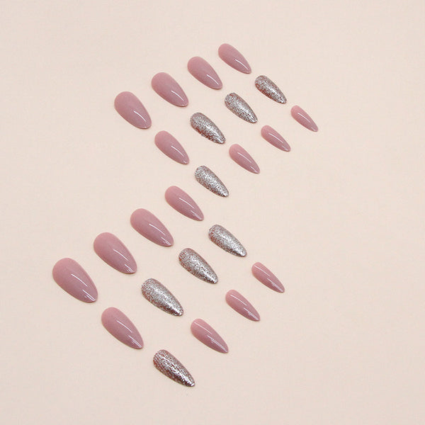 12 Sizes-24 Pcs Press On Nails W916
