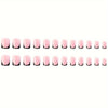 12 Sizes-24 Pcs Press On Nails Y000