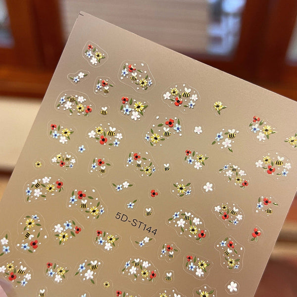 5D Nail Art Sticker 5DST144