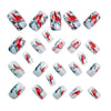12 Sizes-24 Pcs Press On Nails Y1616