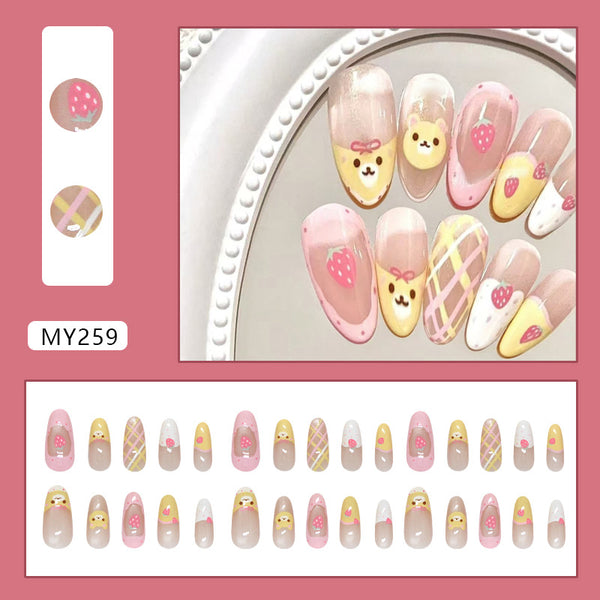 30 Pcs Press On Nails MY259