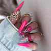 12 Sizes-24 Pcs Press On Nails W1157