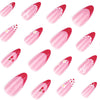 12 Sizes-24 Pcs Press On Nails JP3839
