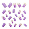 12 Sizes-24 Pcs Press On Nails Y580