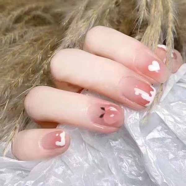 12 Sizes-24 Pcs Press On Nails Z278