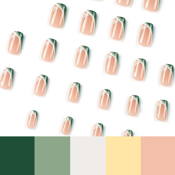 12 Sizes-24 Pcs Press On Nails JP2562