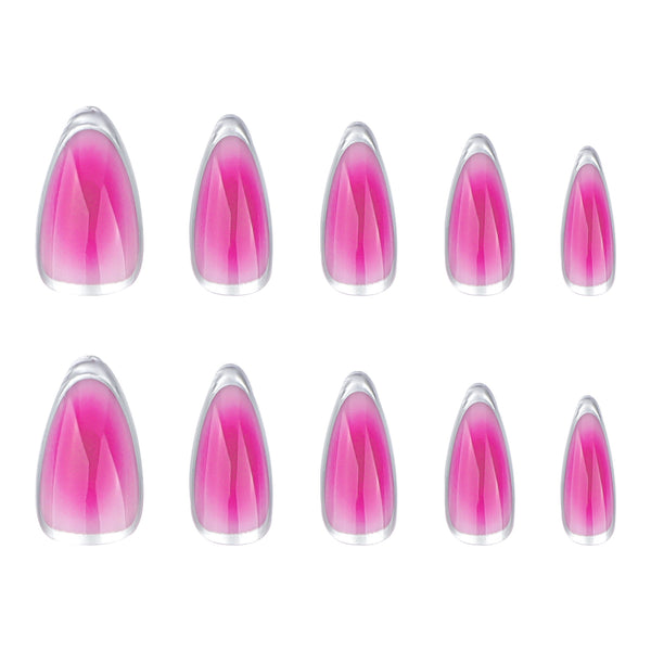 12 Sizes-24 Pcs Press On Nails JP3565