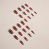 12 Sizes-24 Pcs Press On Nails R808