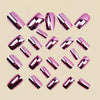 12 Sizes-24 Pcs Press On Nails Y1656