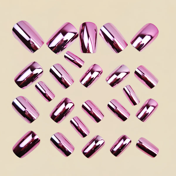 12 Sizes-24 Pcs Press On Nails Y1656
