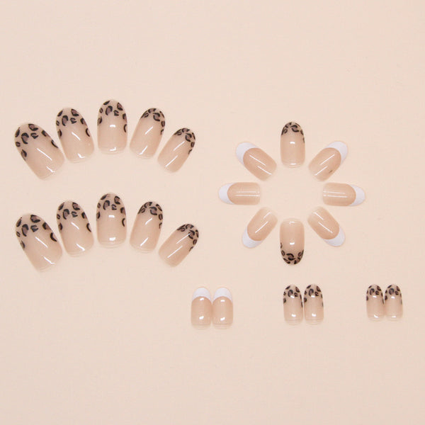 12 Sizes-24 Pcs Press On Nails W1718