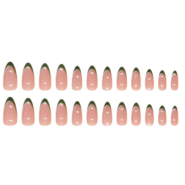 12 Sizes-24 Pcs Press On Nails W1716