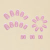 12 Sizes-24 Pcs Press On Nails Y106