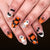 12 Sizes-24 Pcs Press On Nails C2001