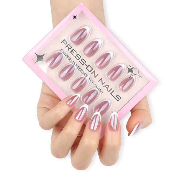 Glamhalo Premiere 30pcs Press On Nails – Eco-Friendly Perfect Fit - GD29