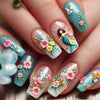 12 Sizes-24 Pcs Press On Nails Y930