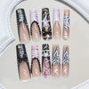 12 Sizes-24 Pcs Press On Nails Z995