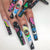 12 Sizes-24 Pcs Press On Nails Y076