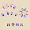 12 Sizes-24 Pcs Press On Nails Y768