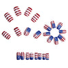 12 Sizes-24 Pcs Press On Nails Y1981