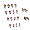12 Sizes-24 Pcs Press On Nails Z086
