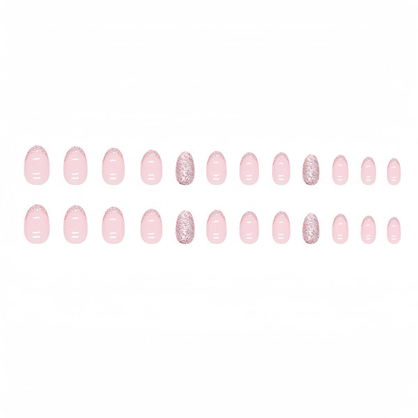 12 Sizes-24 Pcs Press On Nails Y017