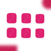 12 Sizes-24 Pcs Press On Nails C911