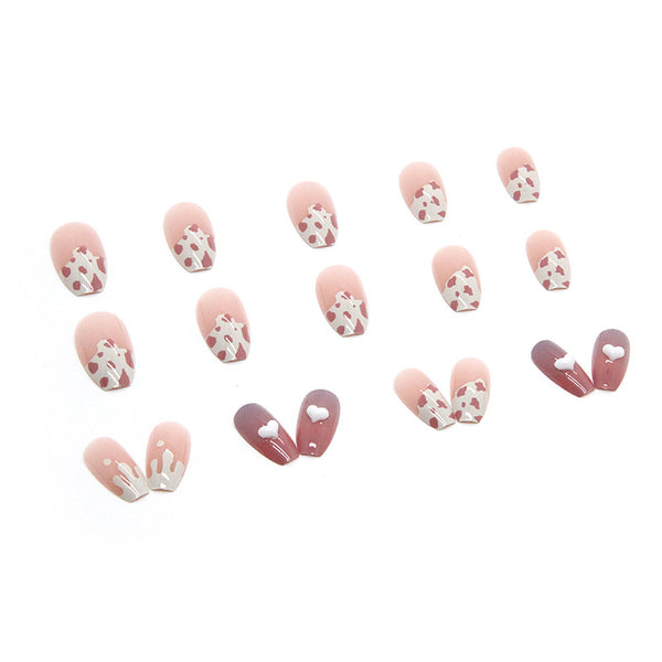 12 Sizes-24 Pcs Press On Nails Z382