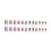 12 Sizes-24 Pcs Press On Nails W1539