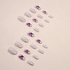 12 Sizes-24 Pcs Press On Nails W1303