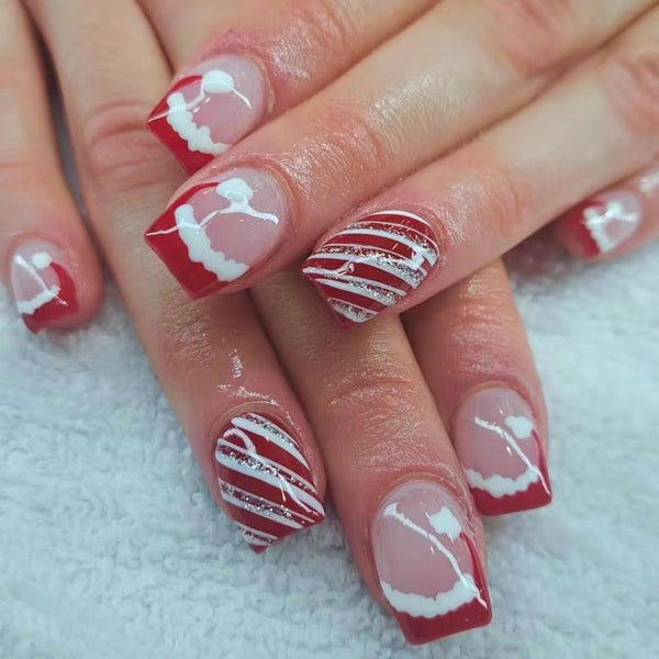 Christmas Press On Nails-2 Sets Mixed Pack (48PCS Total) C-mix-5