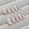 12 Sizes-24 Pcs Press On Nails Z905
