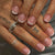12 Sizes-24 Pcs Press On Nails C497