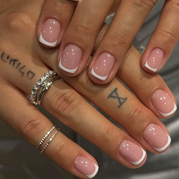 12 Sizes-24 Pcs Press On Nails C497